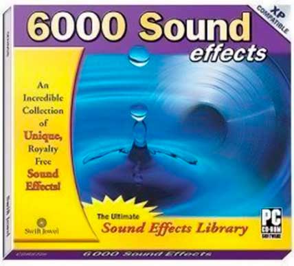 6000 אפקטים לשימוש רב גווני - 6000 Sound Effects