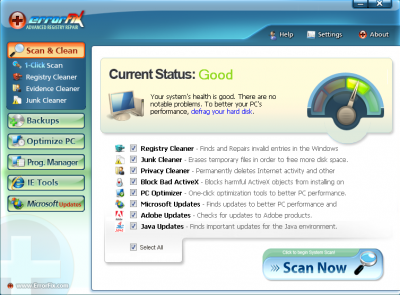 תוכנת תיקון שגיאות במחשב - פשוטה וידידותית - 