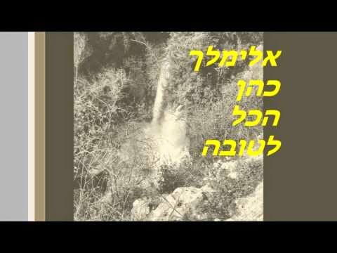 אלימלך כהן - הכל לטובה - 