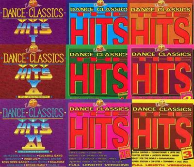 אוסף עצום של דאנס ודיסקו VA - Dance Classics The Hits Collection (1993-1994) MP3 - 