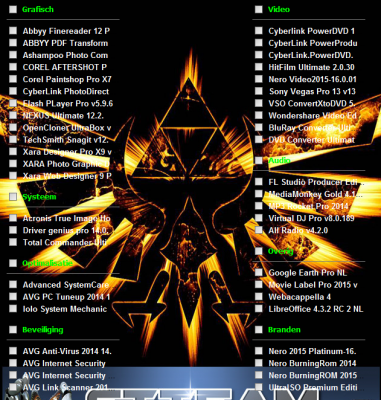 אוסף תוכנות גדול מעודכן ספטמבר 2014 -