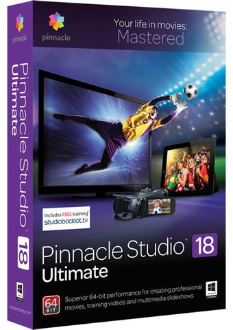 Pinnacle Studio 18.0.1.10212 Ultimate + Content Pack & Addons - 