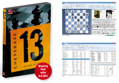 משחק שחמט חדיש Chessbase 13 - 